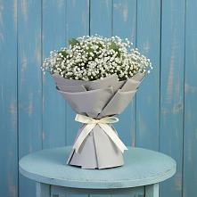 Букет цветов из:  Гипсофила в Петровском Тамбовской области