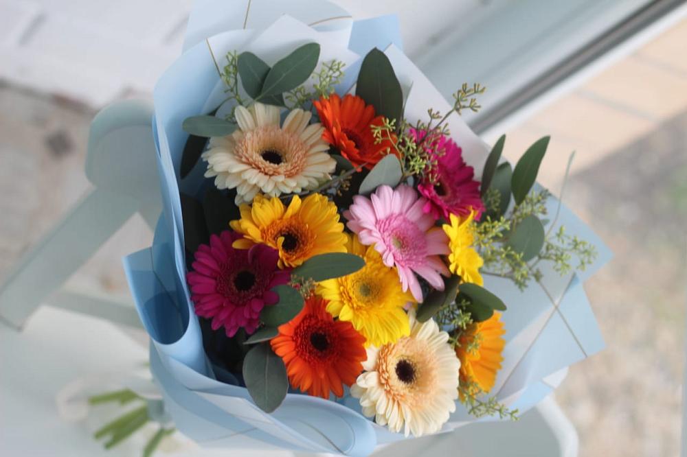 Букет цветов из: Герберы в Петровском Тамбовской области