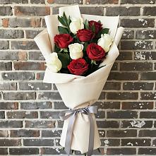 Букет цветов из:  Розы в Петровском Тамбовской области