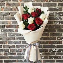 Букет цветов из:  Розы в Петровском Тамбовской области