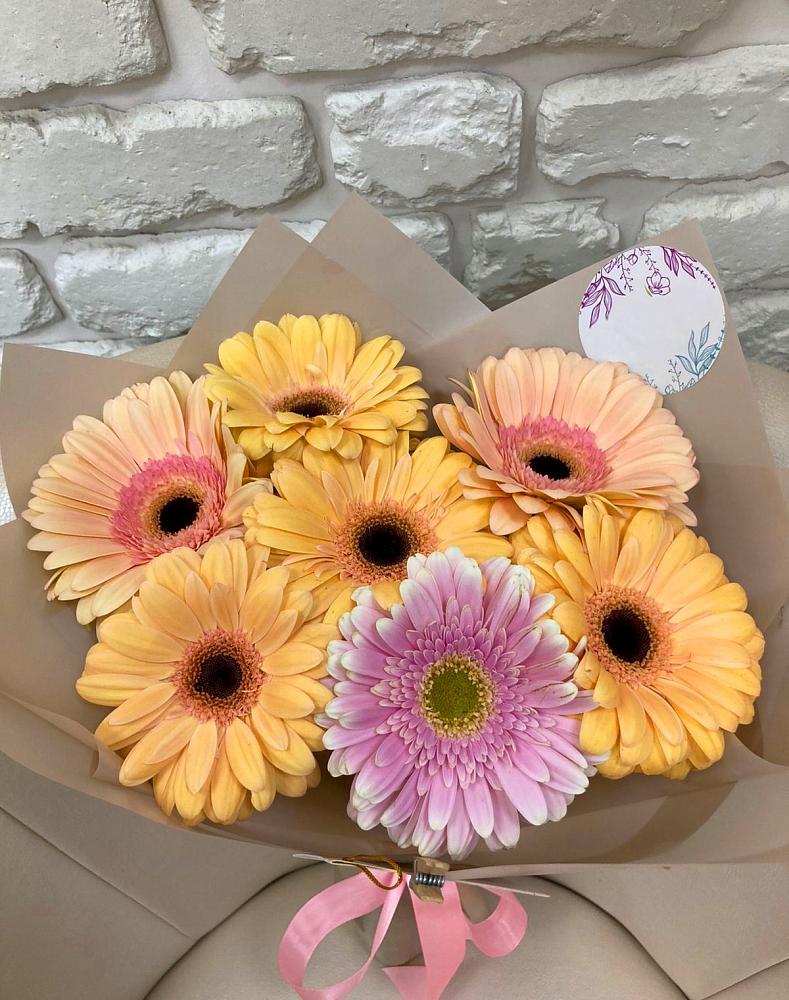 Букет цветов из: Герберы в Петровском Тамбовской области