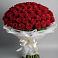 Букет 101 Красная роза Блэк Мэджик в Петровском Тамбовской области