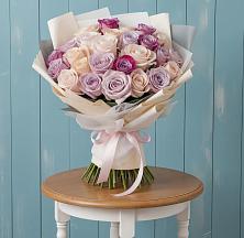 Букет цветов из:  Розы в Петровском Тамбовской области