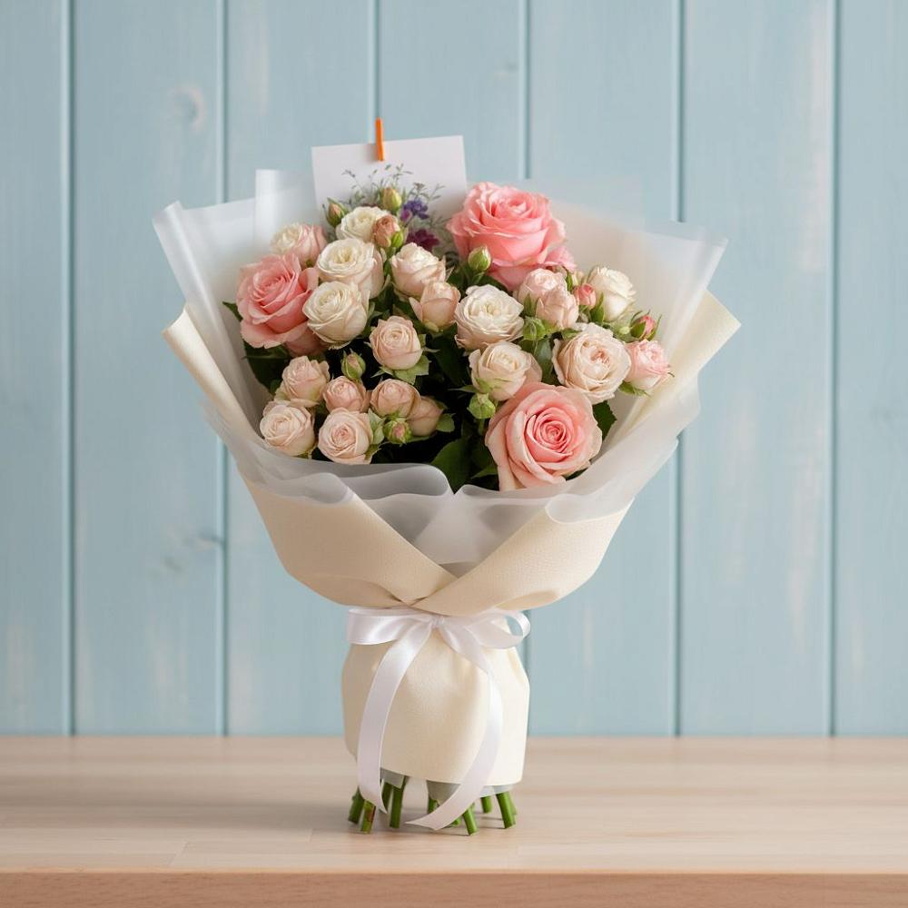 Букет цветов из: Розы в Петровском Тамбовской области