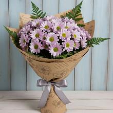 Букет цветов из:  Хризантемы в Петровском Тамбовской области