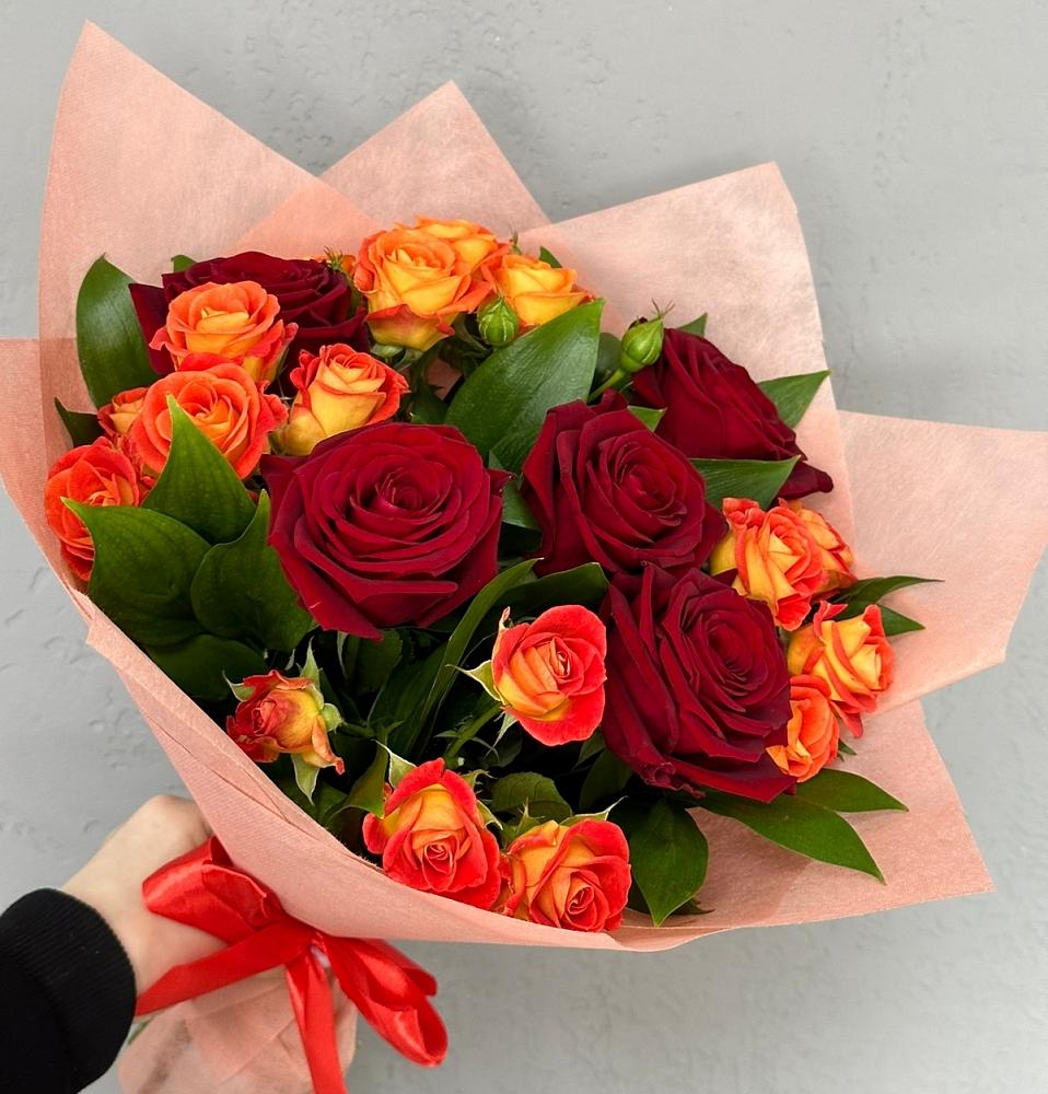 Букет Любовь и восторг в Петровском Тамбовской области