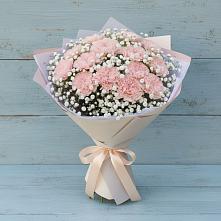 Букет цветов из:  Гвоздики в Петровском Тамбовской области