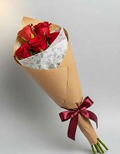 Букет цветов из:  Розы в Петровском Тамбовской области