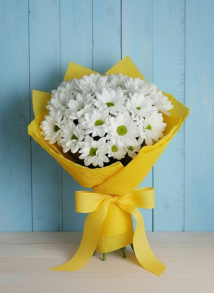 Букет цветов из: Хризантемы в Петровском Тамбовской области