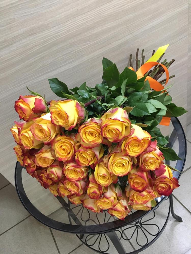 Букет Желтые розы в Петровском Тамбовской области