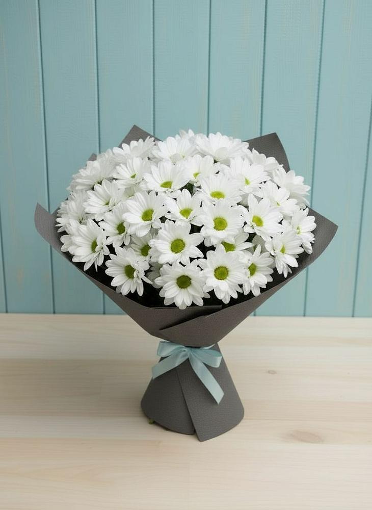 Букет цветов из: Хризантемы в Петровском Тамбовской области