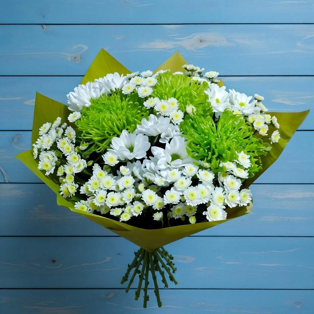 Букет цветов из: Хризантемы в Петровском Тамбовской области