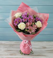 Букет цветов из:  Герберы в Петровском Тамбовской области
