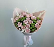 Букет цветов из:  Розы и Хризантемы в Петровском Тамбовской области
