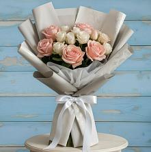 Букет цветов из:  Розы в Петровском Тамбовской области