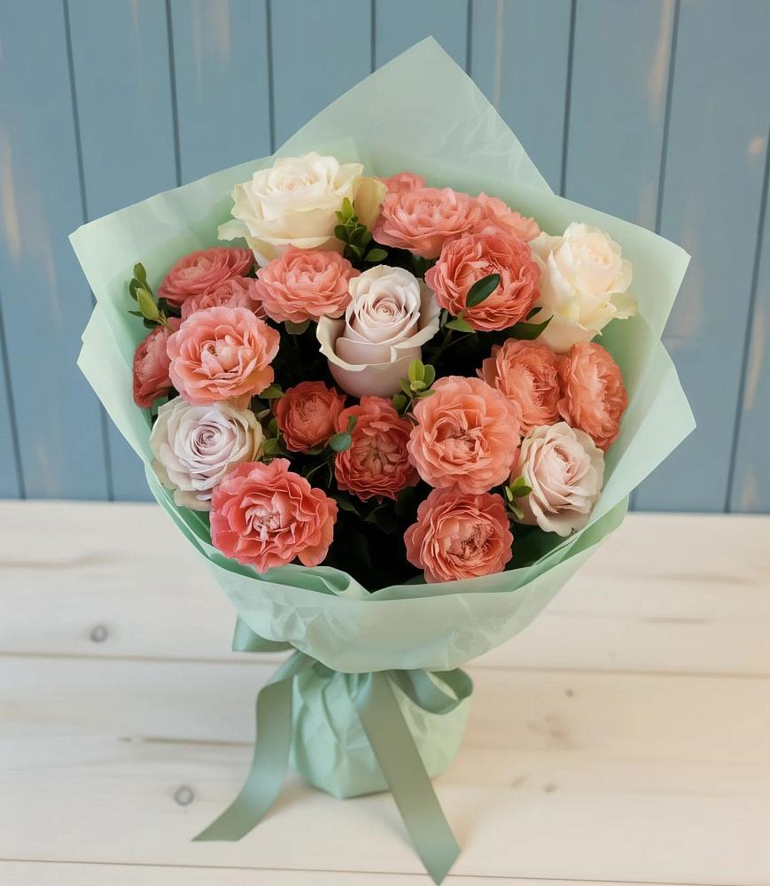 Букет цветов из: Розы в Петровском Тамбовской области