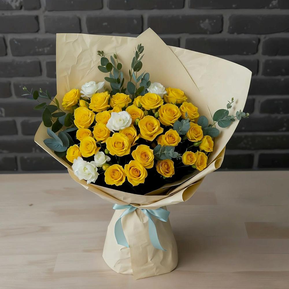 Букет цветов из: Розы в Петровском Тамбовской области