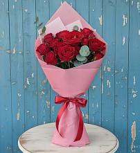 Букет цветов из:  Розы в Петровском Тамбовской области