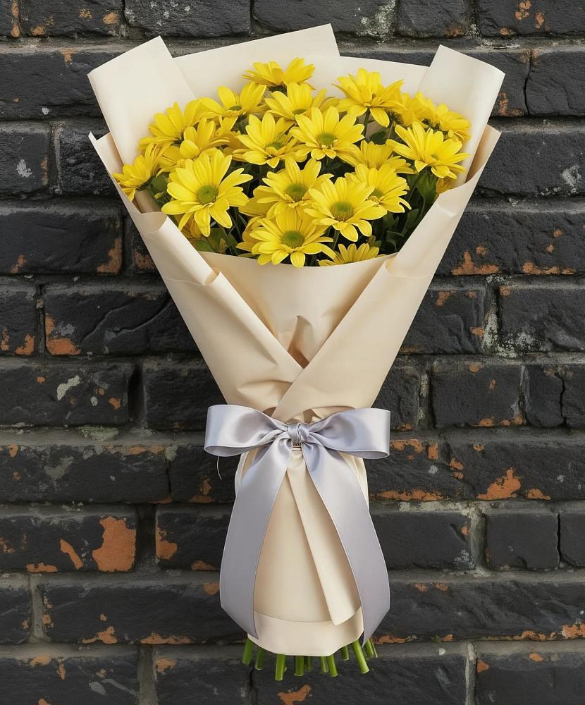 Букет цветов из: Хризантемы в Петровском Тамбовской области