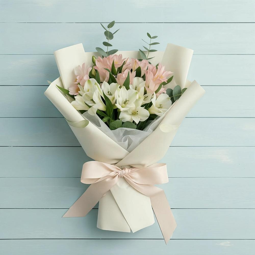 Букет цветов из: Альстромерии в Петровском Тамбовской области