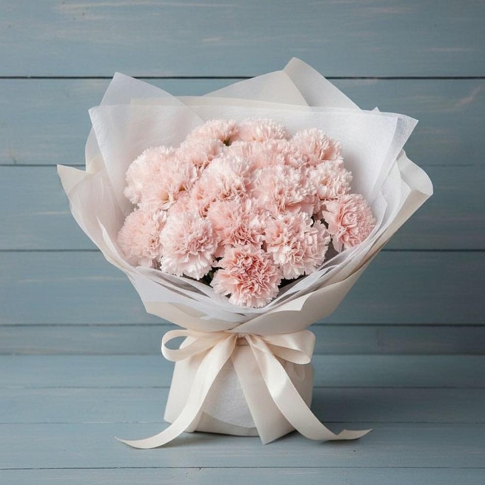 Букет цветов из: Гвоздики в Петровском Тамбовской области