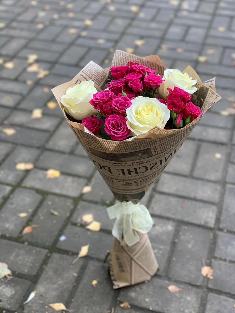 Букет цветов из: Розы в Петровском Тамбовской области