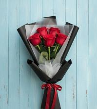 Букет цветов из:  Розы в Петровском Тамбовской области