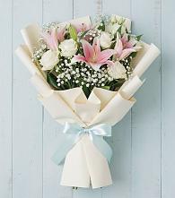 Букет цветов из:  Лилии в Петровском Тамбовской области